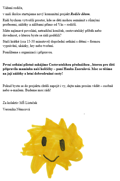 Rodiče dětem