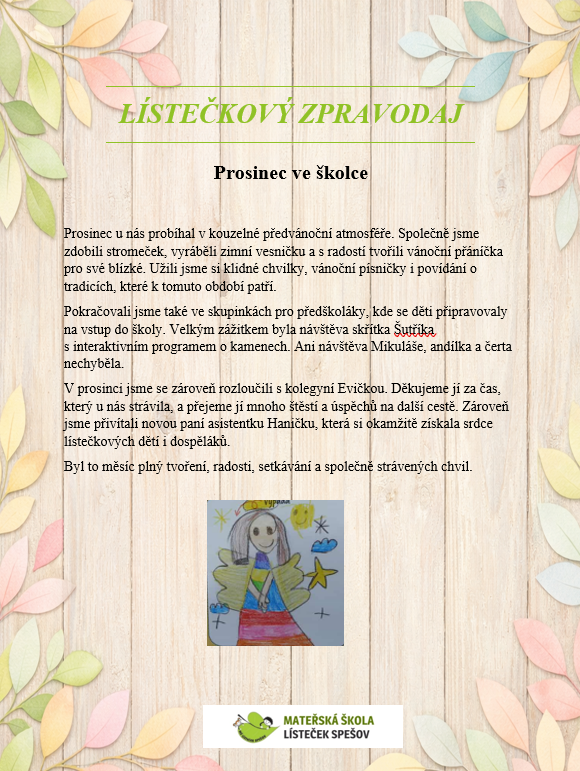 Lístečkový zpravodaj